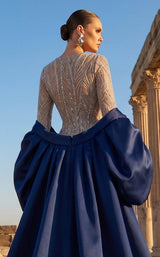 MNM Couture F03004 Navy-Blue