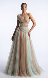 MNM Couture F03008 Beige
