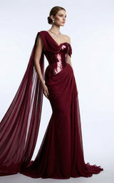 MNM Couture F03017 Cherry