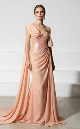MNM Couture F03017 Salmon