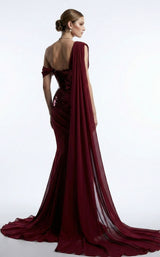 MNM Couture F03017 Cherry