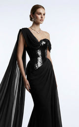 MNM Couture F03017 Black