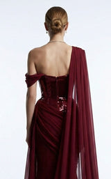 MNM Couture F03017 Cherry