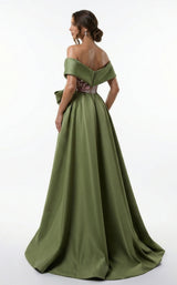 MNM Couture F03024 Olive