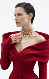 MNM Couture F03049 Red