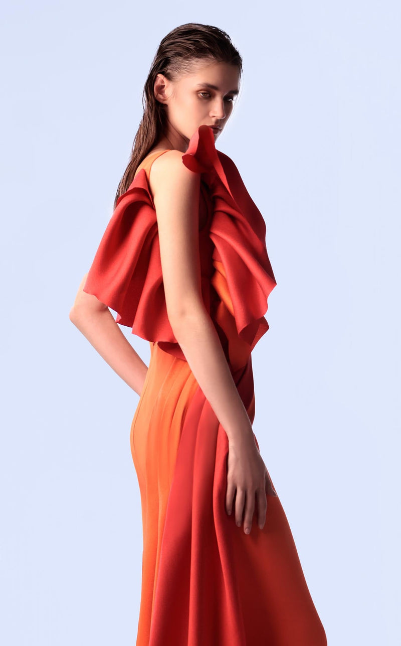 MNM Couture G1718 Orange