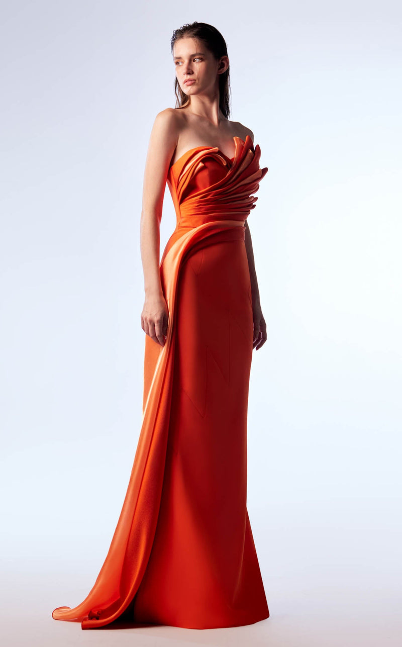 MNM Couture G1719 Orange
