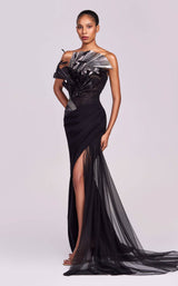 MNM Couture G1800 Black/Silver