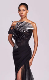 MNM Couture G1800 Black/Silver