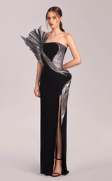 MNM Couture G1805 Black/Silver