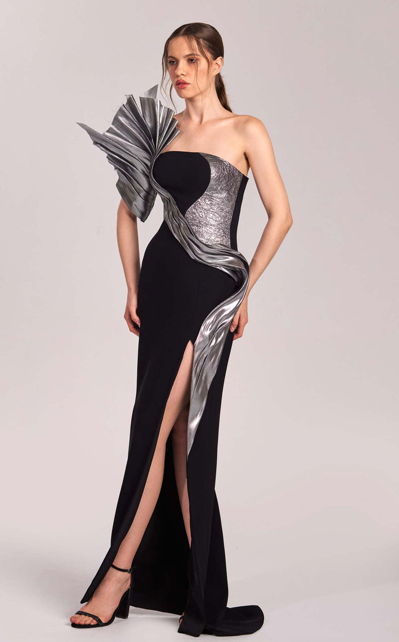 MNM Couture G1805 Black/Silver