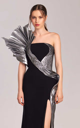 MNM Couture G1805 Black/Silver