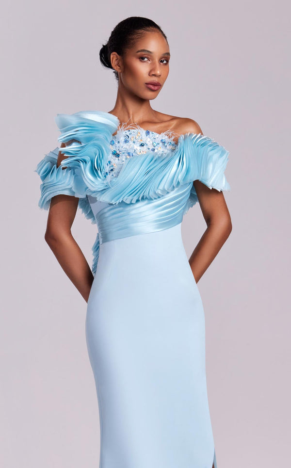 MNM Couture G1807 Blue