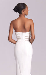 MNM Couture G1819 White/Dark Silver