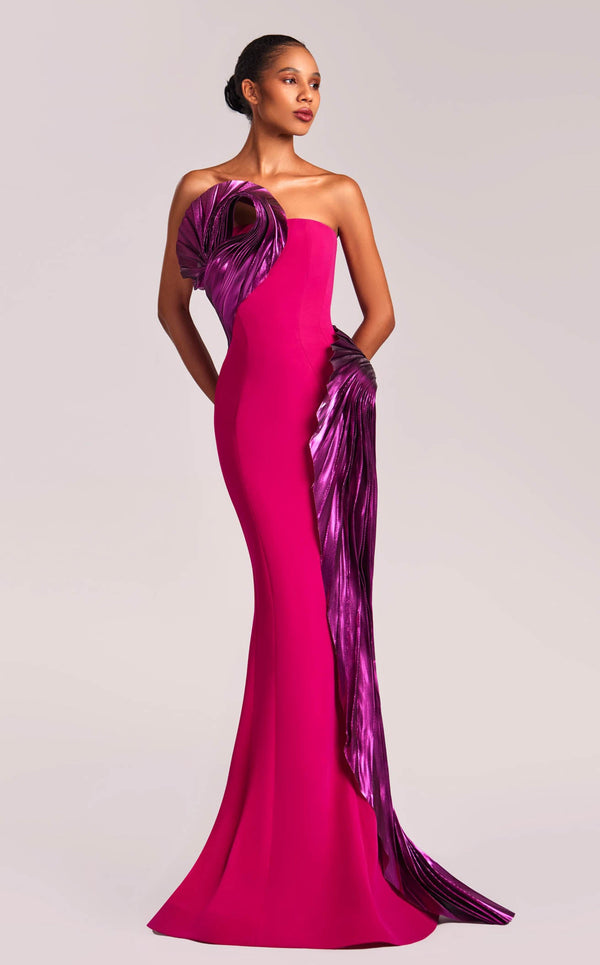 MNM Couture G1838 Fuchsia