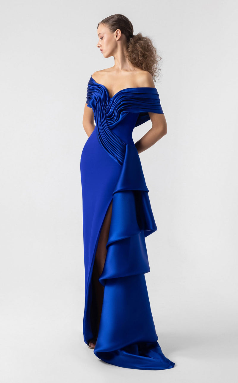 MNM Couture G1905 Royal Blue