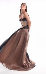 MNM Couture G2102 Brown-Black