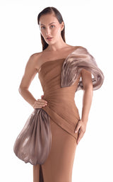 MNM Couture G2106 Brown