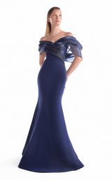 MNM Couture G2144 Navy-Blue