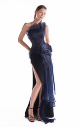 MNM Couture G2145 Navy-Blue