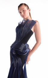 MNM Couture G2145 Navy-Blue