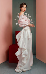 MNM Couture GOF2504 Pink/Off-White