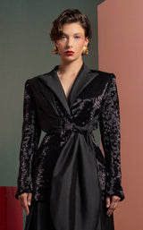 MNM Couture GOF2505 Black