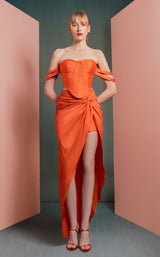 MNM Couture GOF2513 Orange
