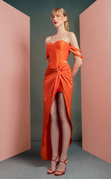 MNM Couture GOF2513 Orange