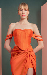 MNM Couture GOF2513 Orange