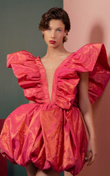 MNM Couture GOF2518 Coral