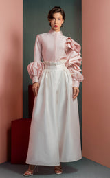 MNM Couture GOF2529 Pink/Off-White