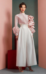 MNM Couture GOF2529 Pink/Off-White