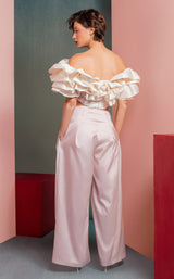 MNM Couture GOF2538 Pink/Off-White
