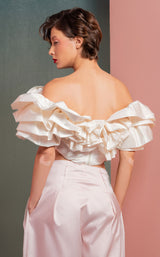 MNM Couture GOF2538 Pink/Off-White