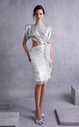 MNM Couture GOS2523 Silver