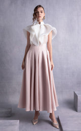 MNM Couture GOS2524 White-Pink