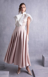 MNM Couture GOS2524 White-Pink