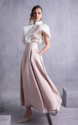MNM Couture GOS2524 White-Pink