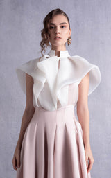 MNM Couture GOS2524 White-Pink