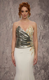 MNM Couture J03554 Grey