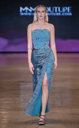 MNM Couture J03597 Petrol