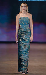 MNM Couture J03597 Petrol