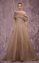 MNM Couture J03599 Beige