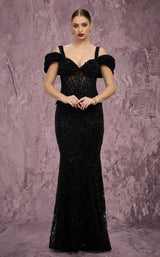 MNM Couture J03603 Black