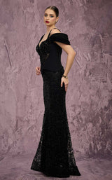 MNM Couture J03603 Black