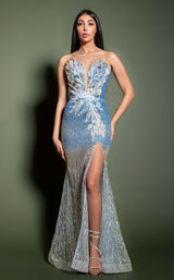 MNM Couture K4193 Blue