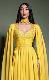 MNM Couture K4195 Yellow