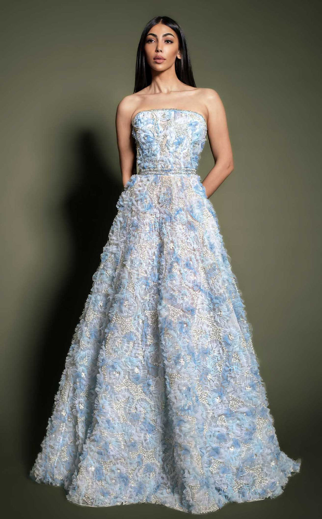 MNM Couture K4197 Blue