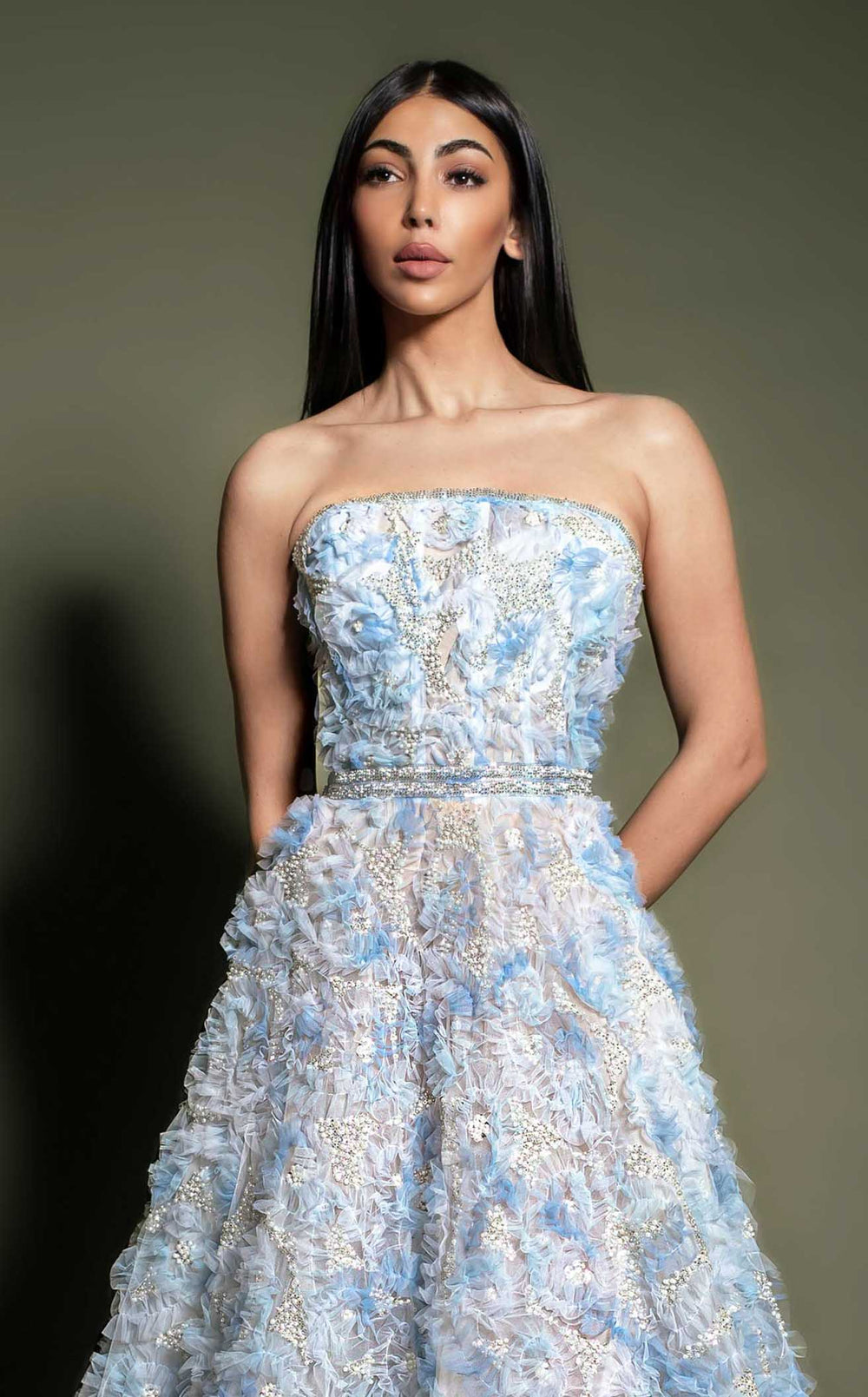 MNM Couture K4197 Blue